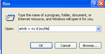 xp files read-only in windows 7