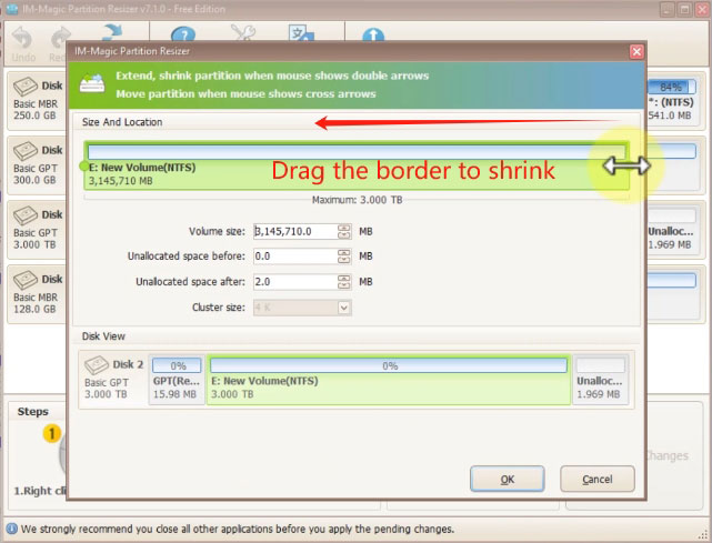shrink drive