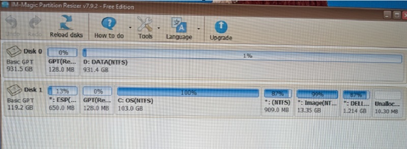 disk full