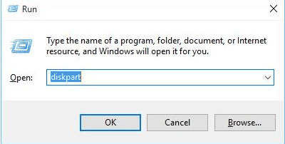 Diskpart to resize partition on Windows 10