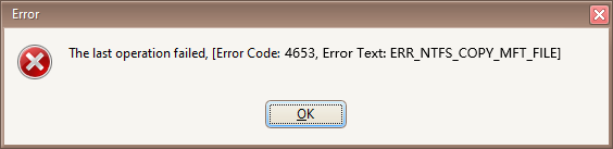 error code 4653