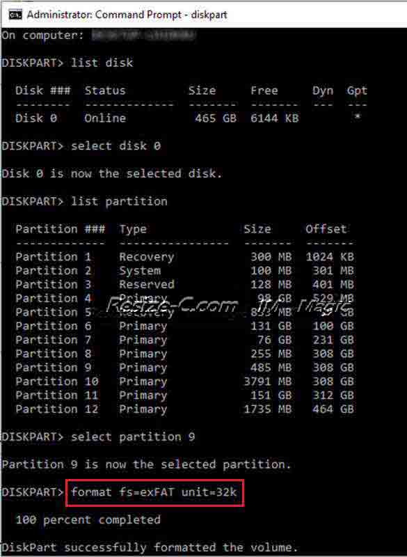 change cluster size