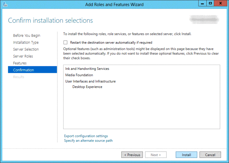 Enable/Install Disk Cleanup in Windows Server R2