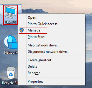 windows 10 open disk management