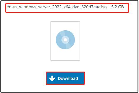 server 2022 iso