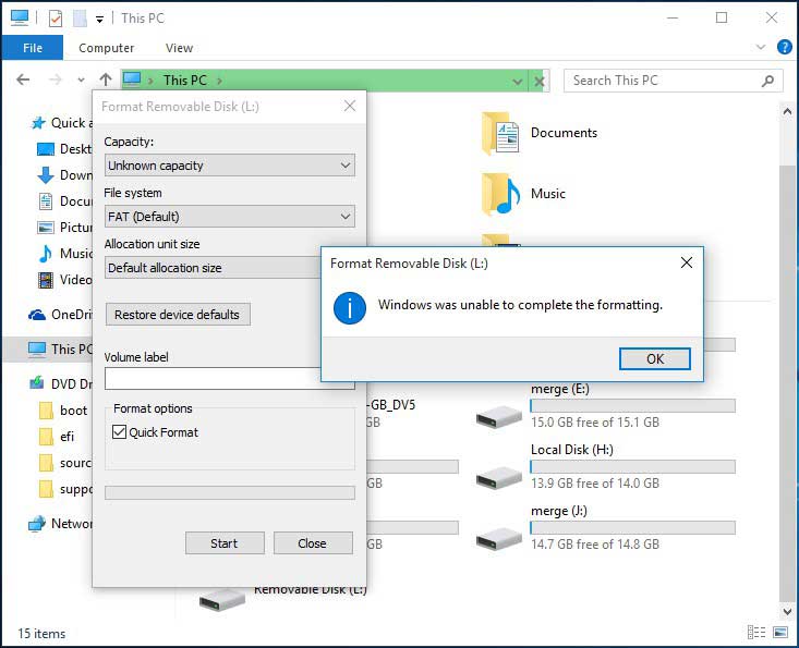 Disgusto Permanecer Espectáculo Free USB Storage Format Tool Download when Cannot Format