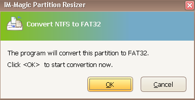 Free to Convert NTFS Hard to FAT32